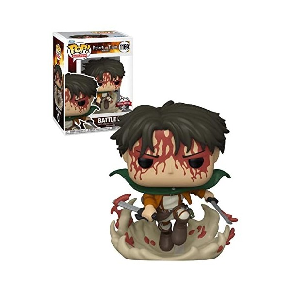 FUNKO Pop ! Attack on Titan Battle Levi 1169 Special Edition, 58751 