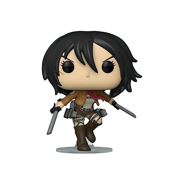 Funko Pop! Animation: Attack on Titan - Mikasa Ackerman - Figurine en Vinyle à Collectionner - Idée de Cadeau - Produits Offi