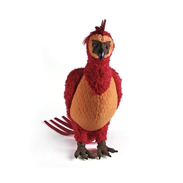 The Noble Collection Fawkes Collectors Plush by Officially Licensed 14in 35cm Harry Potter Toy Dolls Red & Gold Phoenix Pl