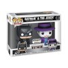 Funko Pop! Heroes: Batman - 1989 - 2 Pack Joker & Batman - Metallic - DC Comics - Exclusivité Amazon - Figurine en Vinyle
