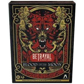Hasbro Gaming Betrayal The Werewolfs Journey Blood on The Moon Extension de jeu de société à partir de 12 ans Nécessite Betr