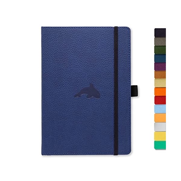 Dingbats - Carnet De Notes Moyen Format À Pois Pour La Faune, Cerf Vert, A5 - Carnet À Couverture Rigide - Papier Crème 100 G