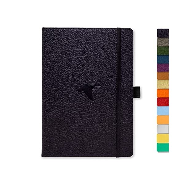 Dingbats - Carnet De Notes Moyen Format À Pois Pour La Faune, Cerf Vert, A5 - Carnet À Couverture Rigide - Papier Crème 100 G