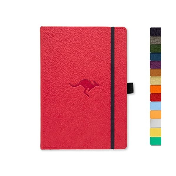 Dingbats - Carnet De Notes Moyen Format À Pois Pour La Faune, Cerf Vert, A5 - Carnet À Couverture Rigide - Papier Crème 100 G