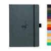 Dingbats - Carnet De Notes Moyen Format À Pois Pour La Faune, Cerf Vert, A5 - Carnet À Couverture Rigide - Papier Crème 100 G