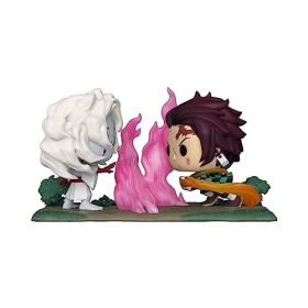 Funko Pop! Moment: Demon Slayer - Tanjiro Kamado Vs. Rui - Figurine en Vinyle à Collectionner - Idée de Cadeau - Produits Off