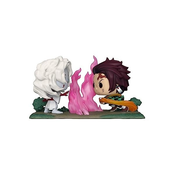 Funko Pop! Moment: Demon Slayer - Tanjiro Kamado Vs. Rui - Figurine en Vinyle à Collectionner - Idée de Cadeau - Produits Off