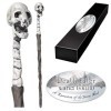 The Noble Collection - Death Eater Skull Character Wand - 14in 35cm Wizarding World Wand with Name Tag - Harry Potter Film 