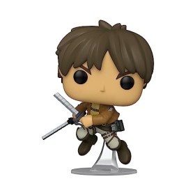 Funko Pop! Animation: Attack on Titan - Eren Jaeger Yeager - Figurine en Vinyle à Collectionner - Idée de Cadeau - Produits O
