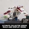 LEGO Star Wars Republic Gunship 75309 Building Kit. Cool, Ultimate Collector Series Build-and-Display Model 3,292 Pieces 