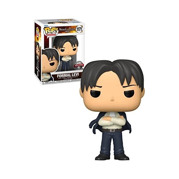 Attack on Titan Pop! Animation Vinyl Figurine Formal Levi 9 cm