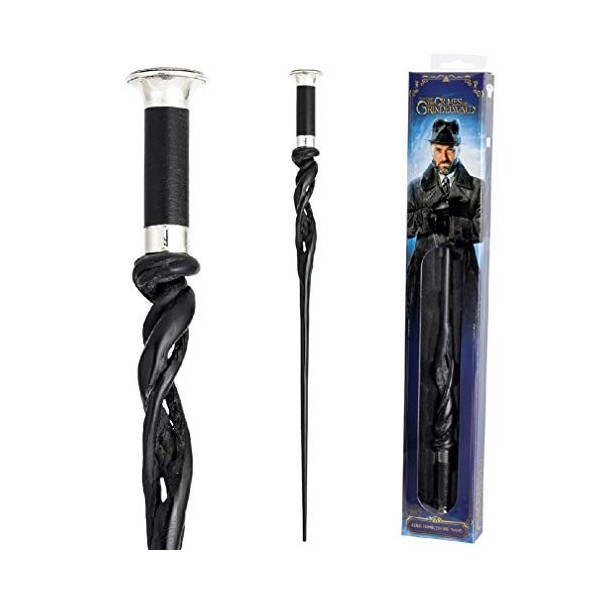 The Noble Collection - Albus Dumbledore Wand in A Standard Windowed Box - 16in 40cm Wizarding World Wand - Fantastic Beasts