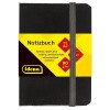 Idena 10054 - Carnet de notes DIN A5, vierge, papier crème, 192 pages, 80 g/m², couverture rigide noire, 1 pièce