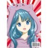 Carnet Mangas : carnet de dessin mangas, A4 100 grandes pages blanches vierges : Carnet de croquis manga dessin- Anime Carne