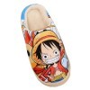 WANHONGYUE Anime One Piece Luffy Pantoufles de Maison Homme Femme Hiver Peluche Chaude Chaussons Intérieur Extérieur Antidéra
