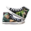 One Piece Luffy Roronoa Zoro Printed Cosplay Chaussures unisexe adulte Baskets montantes en toile, 40 EU