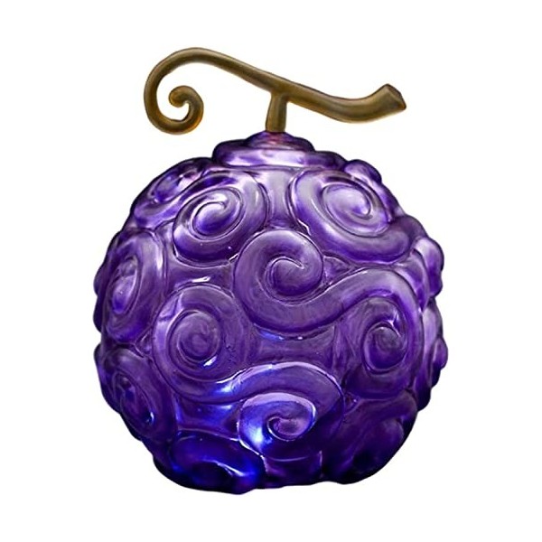 Fruit du Diable One Piece, du Diable Ace Flame + Luffy Gum-Gum Chopper Chirurgical Dark Fruit One Piece Demon Fruit Figure To