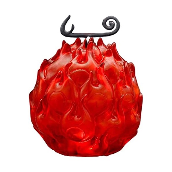 Fruit du Diable One Piece, du Diable Ace Flame + Luffy Gum-Gum Chopper Chirurgical Dark Fruit One Piece Demon Fruit Figure To