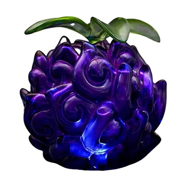 Fruit du Diable One Piece, du Diable Ace Flame + Luffy Gum-Gum Chopper Chirurgical Dark Fruit One Piece Demon Fruit Figure To