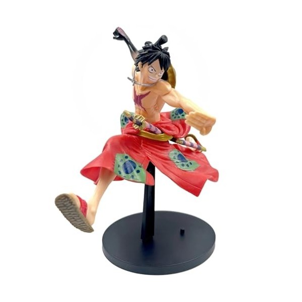 PQKL-party Figurine One Piece Luffy, One Piece Figurine, Figurine Luffy, Figurine Anime One Piece Jouet, Luffy PVC Statue Fig