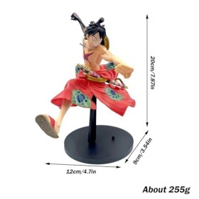 PQKL-party Figurine One Piece Luffy, One Piece Figurine, Figurine Luffy, Figurine Anime One Piece Jouet, Luffy PVC Statue Fig
