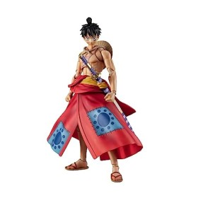MEGAHOUSE Heroes One Piece – Luffy Taro – Figurine daction Variable – 17 cm, Mehrfarbig, Taille Unique Mixte