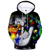 YIMIAO Garçon Fille One Piece Sweat à Capuche Impression 3D Couleur Pull Homme Japonais Luffy Ace Hoodie Pullover S 