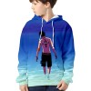 YIMIAO Garçon Fille One Piece Sweat à Capuche Impression 3D Couleur Pull Homme Japonais Luffy Ace Hoodie Pullover S 