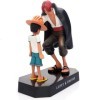 Anime One Piece Luffy Shanks Figure Jouet Anime PVC Collection Modèle Style de Toucher sa tête Figurines Personnages pour Bur