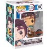 Funko Pop Demon Slayer Tanjiro Kamado avec lame flamboyante