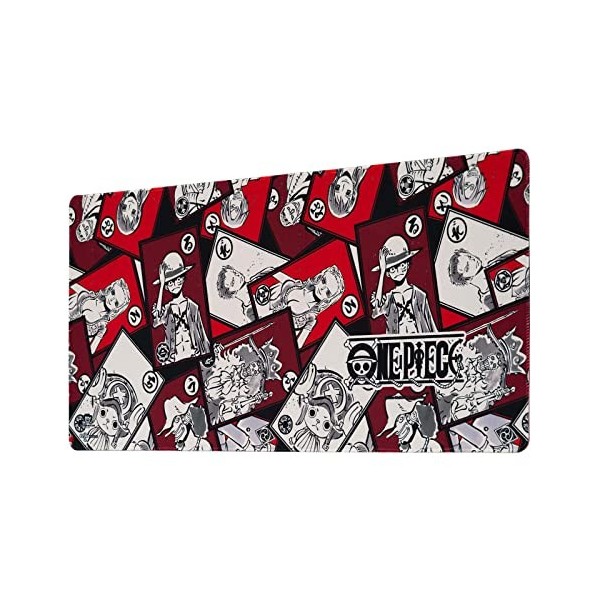 Grupo Erik - Tapis de Souris Gamer XXL One Piece - Tapis de Bureau 80 x 35 cm, Sous Licence Officielle | Sous Main, Tapis de 
