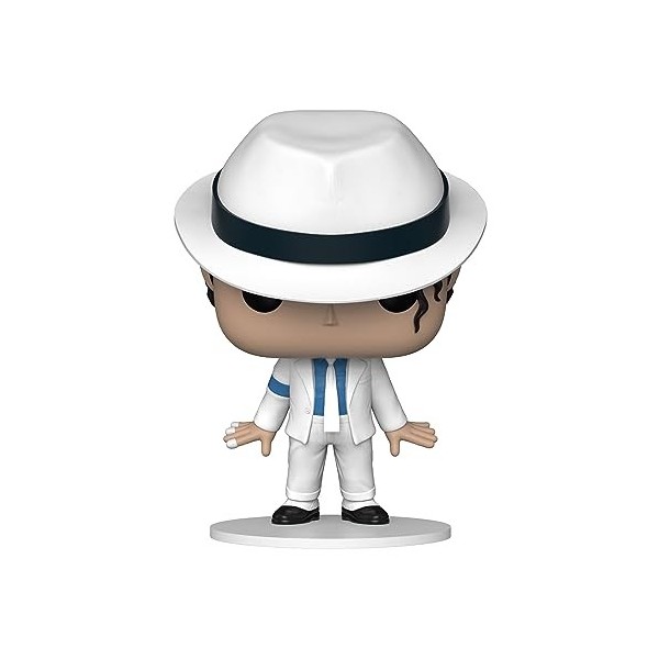 Funko Pop! Rocks: Michael Jackson - MJ - Lean - Figurine en Vinyle à Collectionner - Idée de Cadeau - Produits Officiels - 