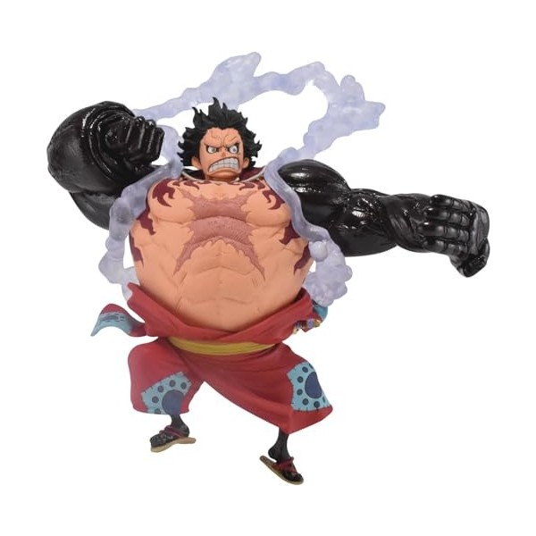 Banpresto - One Piece King of Artist The Monkey.D.Luffy Gear4 Wanokuni, Multicolore