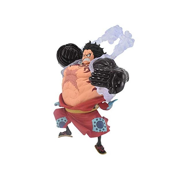 Banpresto - One Piece King of Artist The Monkey.D.Luffy Gear4 Wanokuni, Multicolore
