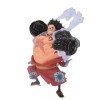 Banpresto - One Piece King of Artist The Monkey.D.Luffy Gear4 Wanokuni, Multicolore