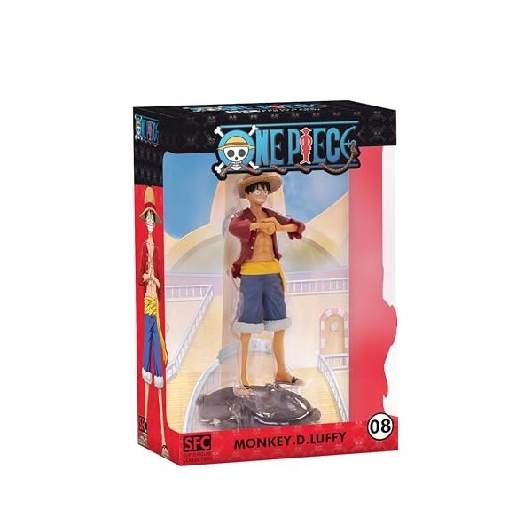 ABYstyle 024759 Figurine Abyfig008 One Piece Super Collection Luffy 16,5 cm, Multicolore