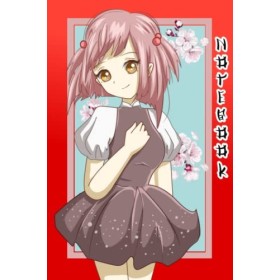 NOTEBOOK: Carnet de notes - Journal Intime - visuel Mangas: 120 pages lignées - format 15,24 x 22,86 - super carnet anime pou