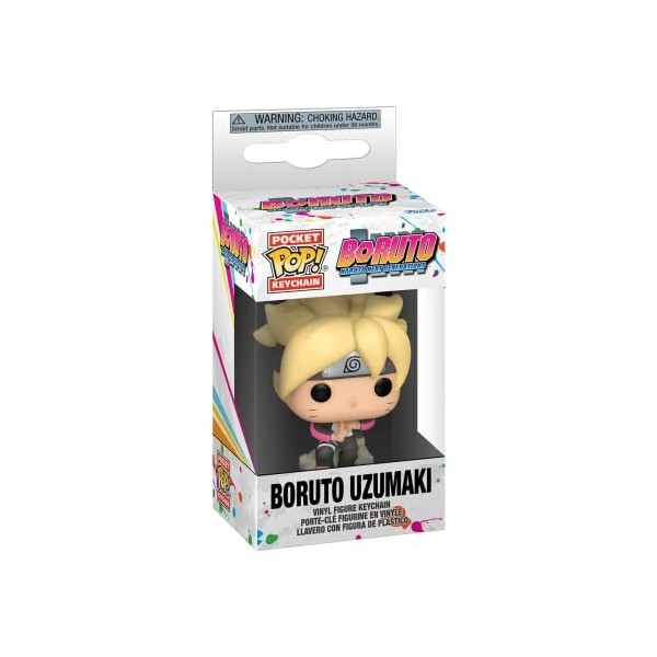 Funko Pop! Keychain: Boruto - Boruto Uzumaki - Boruto: Naruto Next Generations - Mini-Figurine en Vinyle à Collectionner Port