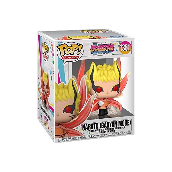 Funko Pop! Super: Boruto - Naruto Uzumaki - Baryon Mode - Boruto: Naruto Next Generations - Figurine en Vinyle à Collection