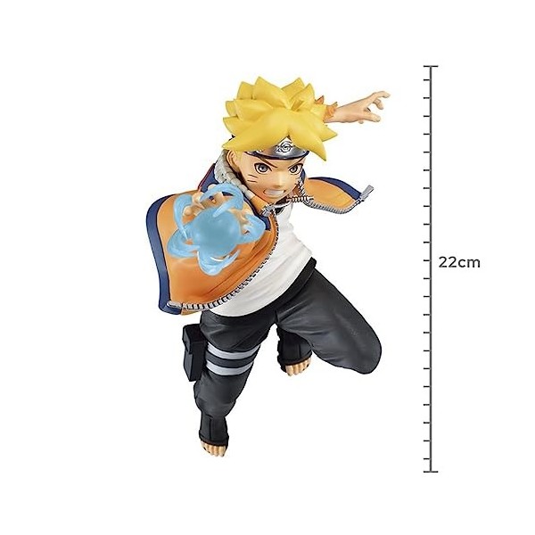 Banpresto Figurine Boruto Naruto Next Generations - Vibration Stars - Uzumaki Boruto II - Hauteur 13cm - BP19439 - Multicolor