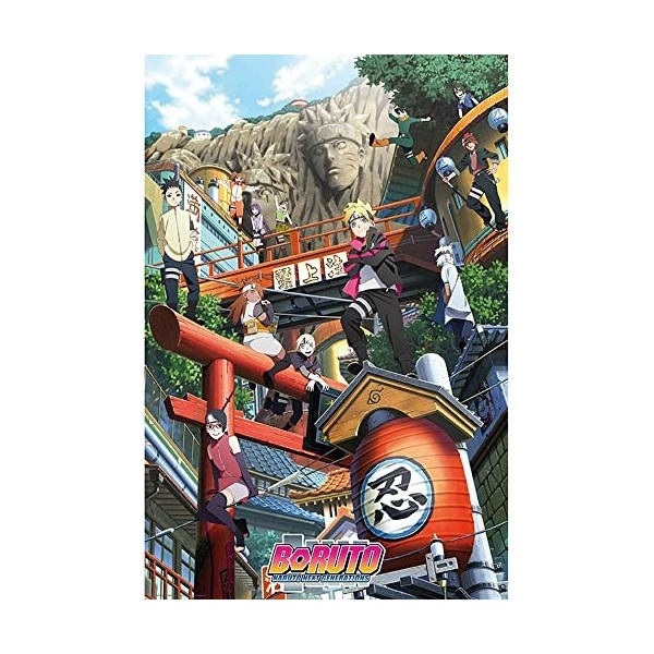 ABYSTYLE - BORUTO Poster - Groupe Konoha