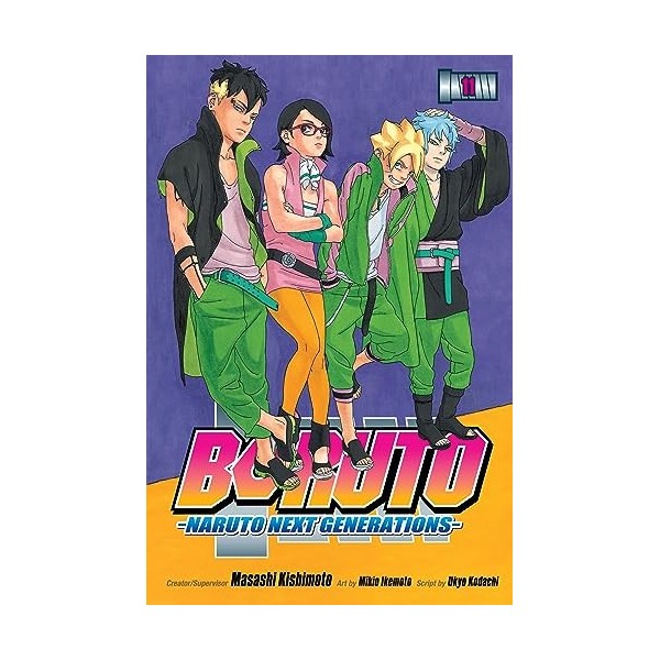 Boruto: Naruto Next Generations, Vol. 11: The New Team Seven English Edition 