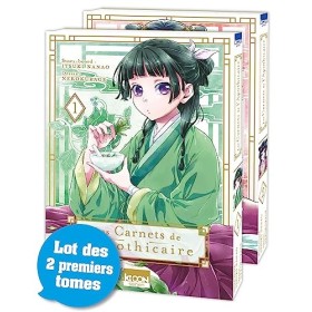 Les Carnets de lapothicaire - Lot tome 1 + tome 2