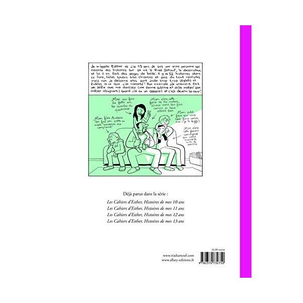 Les Cahiers dEsther - tome 4 Histoires de mes 13 ans