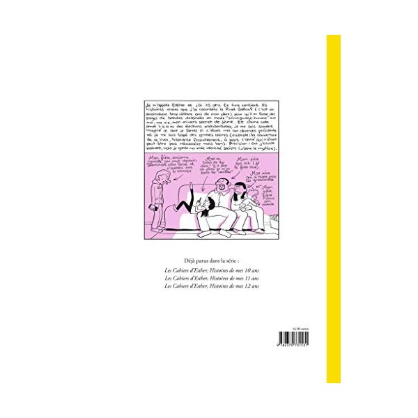 Les Cahiers dEsther - tome 3 Histoires de mes 12 ans