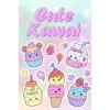 Carnet de notes Kawaii , un note book cute et mignon sur le theme manga: 100 pages avec lignes