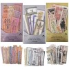 Zimoer 120 Pcs Scrapbooking Materiel, Scrapbooking Autocollant, Carnet Scrapbooking, Stickers Vintage,matériel Scrapbooking, 
