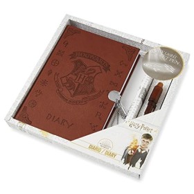 Harry Potter Carnet de Note Journal Intime Fille avec Cadenas et Stylo Encre Invisible avec lumière UV Carnet Secret Papeteri