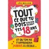 Tout ce que tu dois savoir avant tes 18 ans et qu’on ne t’apprendra jamais à l’école....: livre pour ados de 16 et 17 ans pou