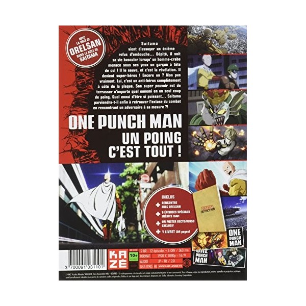 One Punch Man-Intégrale + 6 OAV [Blu-Ray]